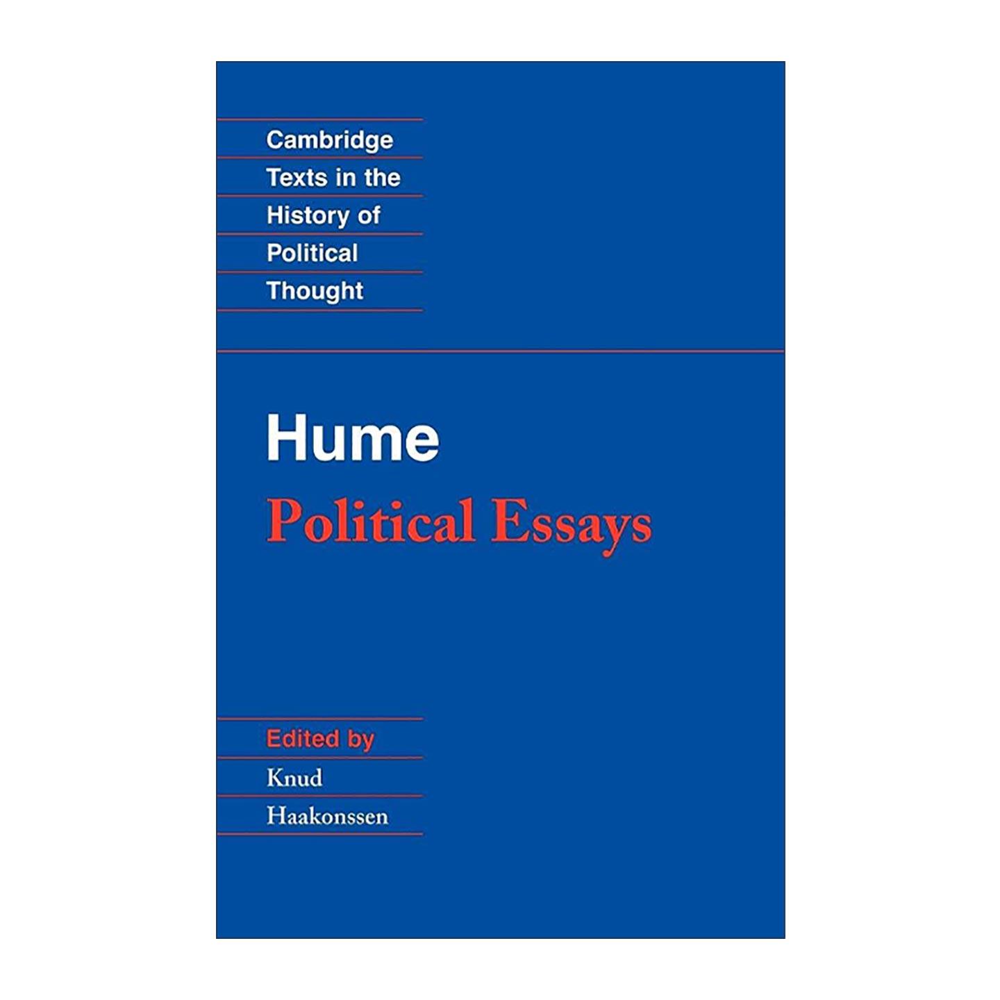 英文原版 Hume Political Essays 大卫·休谟政治论文选集 剑桥政治思想史文本系列 英文版 进口英语原版书籍