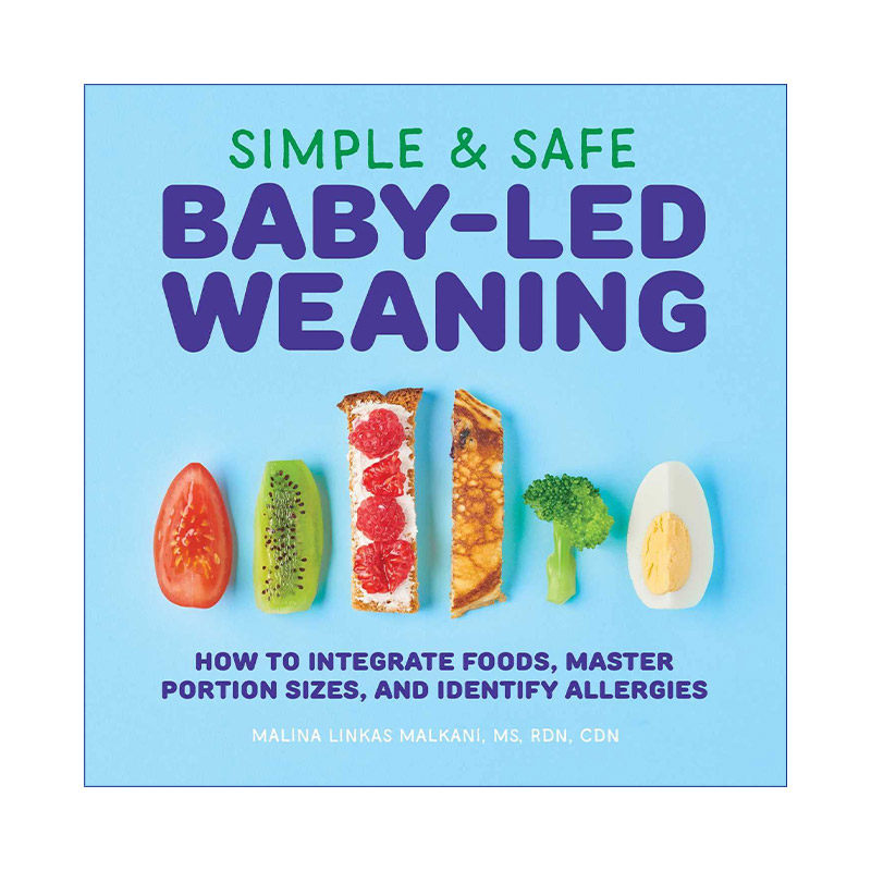 英文原版 Simple & Safe Baby-Led Weaning 6-12个月宝宝的简单辅食 断奶指南 英文版 进口英语原版书籍