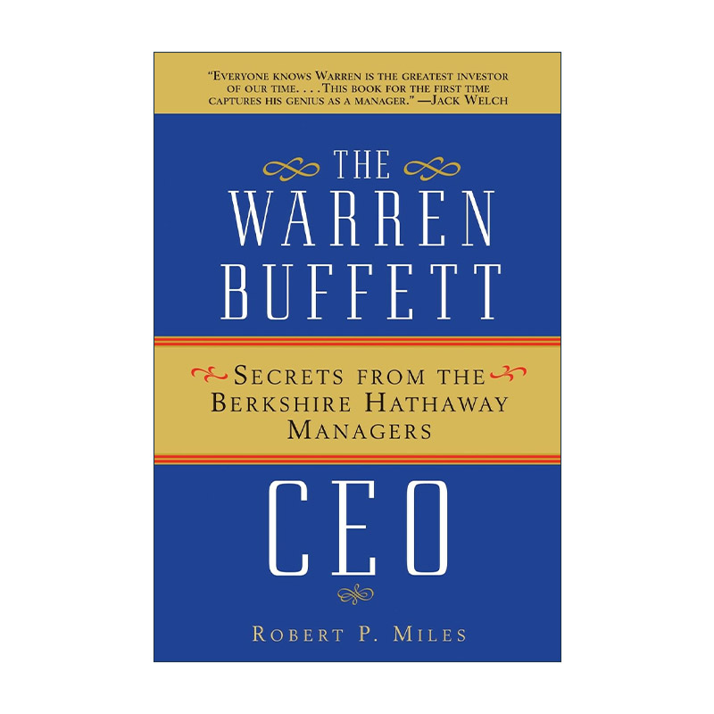 英文原版 The Warren Buffett Ceo 巴菲特的CEO们 伯克希尔经理人的经营秘诀 英文版 进口英语原版书籍