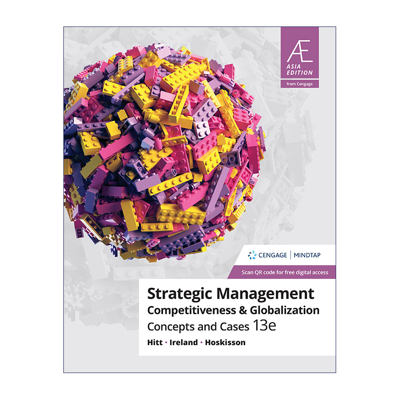 英文原版 Strategic Management Competitiveness and Globalization战略管理竞争与全球化第13版英文版进口英语原版书籍