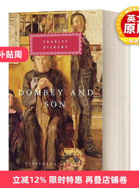 英文原版小说 Dombey and Son 董贝父子 人人图书馆精装收藏版 英文版 进口英语原版书籍