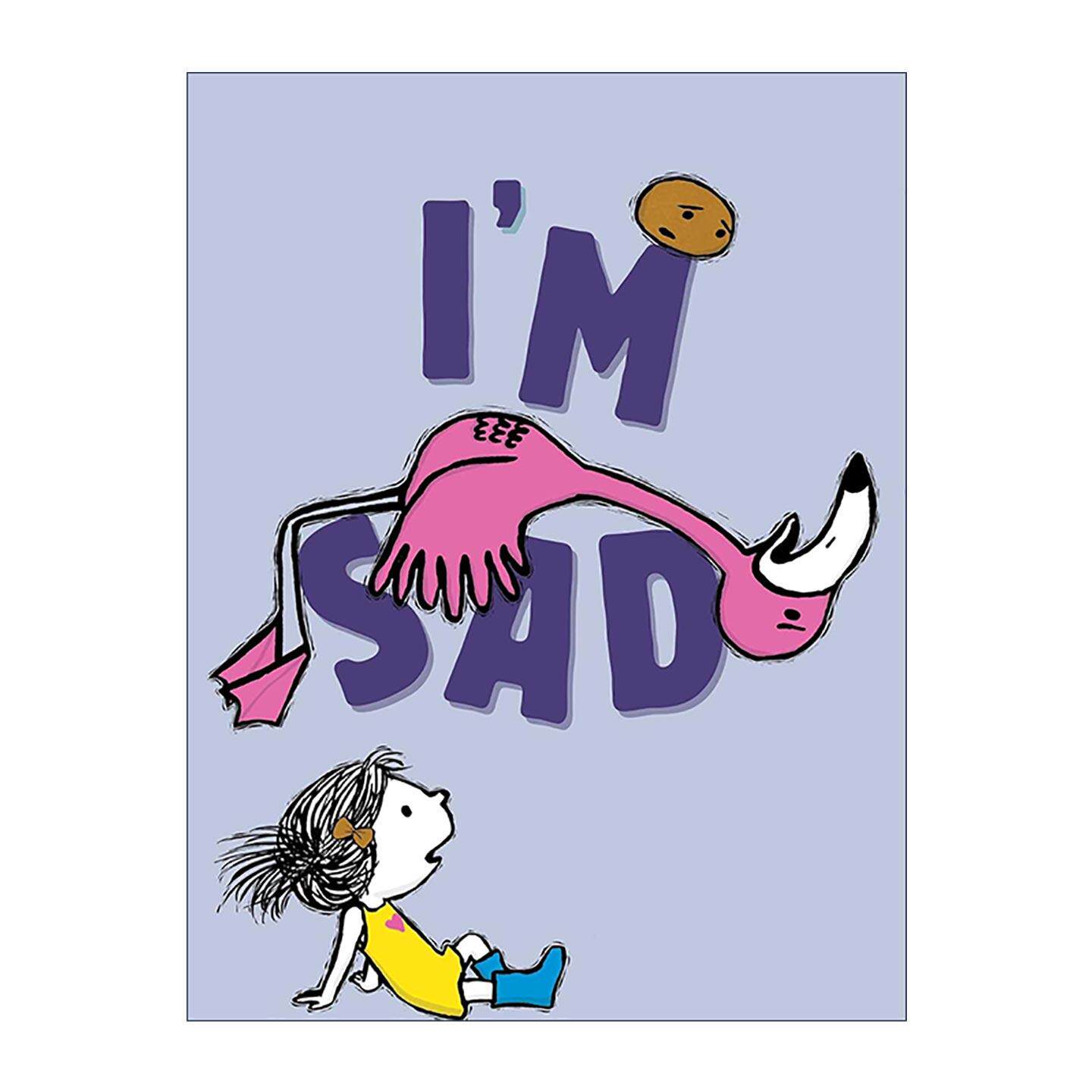 英文原版 I'm Sad 我好难过 儿童情绪绘本 精装 英文版 进口英语原版书籍