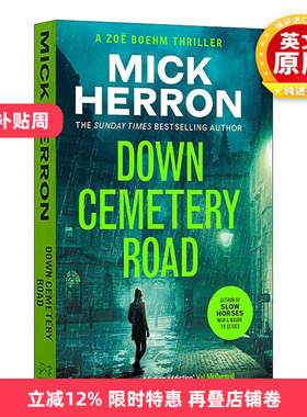英文原版 Down Cemetery Road 墓园路尽头 惊悚悬疑推理小说 佐伊博姆惊悚系列1 Zoe Boehm Thrillers 流人系列作者米克·赫伦