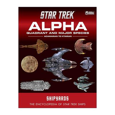 英文原版 Star Trek Shipyards Alpha Quadrant and Major Species 星际迷航舰队指南 Alpha象限舰队 精装 英文版进口英语原版书籍