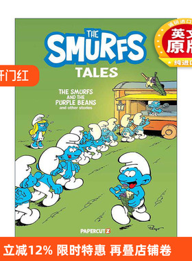 英文原版 The Smurfs Tales 11 蓝精灵故事11 图像小说 英文版 进口英语原版书籍