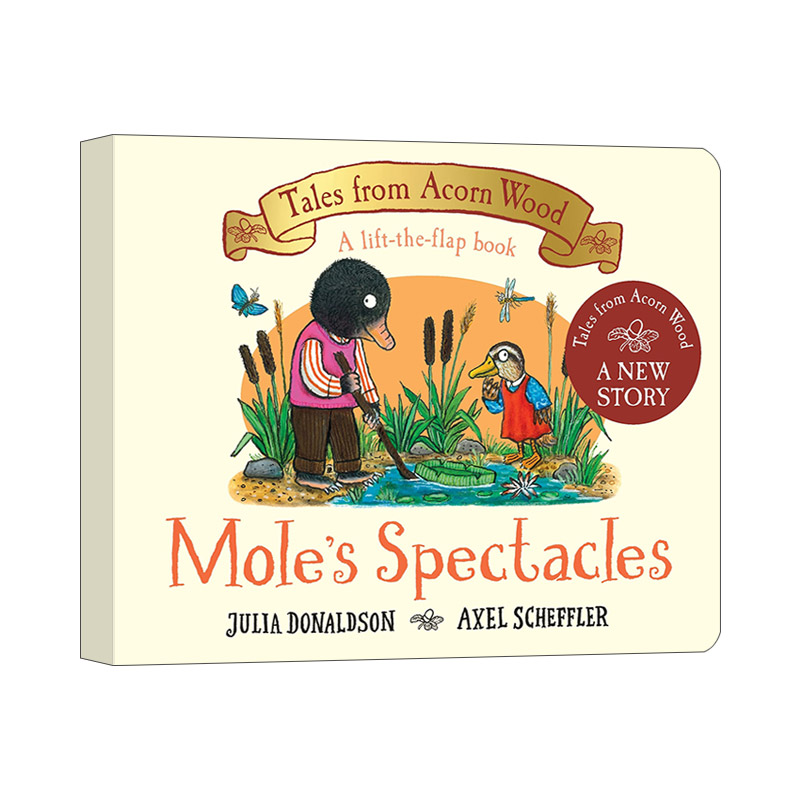 英文原版 Tales from Acorn Wood Mole s Spectacles 橡树林的故事 鼹鼠的眼睛 英文版 进口英语原版书籍儿童全英语书