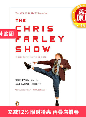 英文原版 The Chris Farley Show 克里斯·法利自传 黑绵羊 喜剧演员 Tom Farley 英文版 进口英语原版书籍