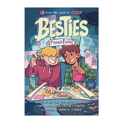 英文原版 Besties Prank War 好闺蜜3 图像小说 英文版 进口英语原版书籍