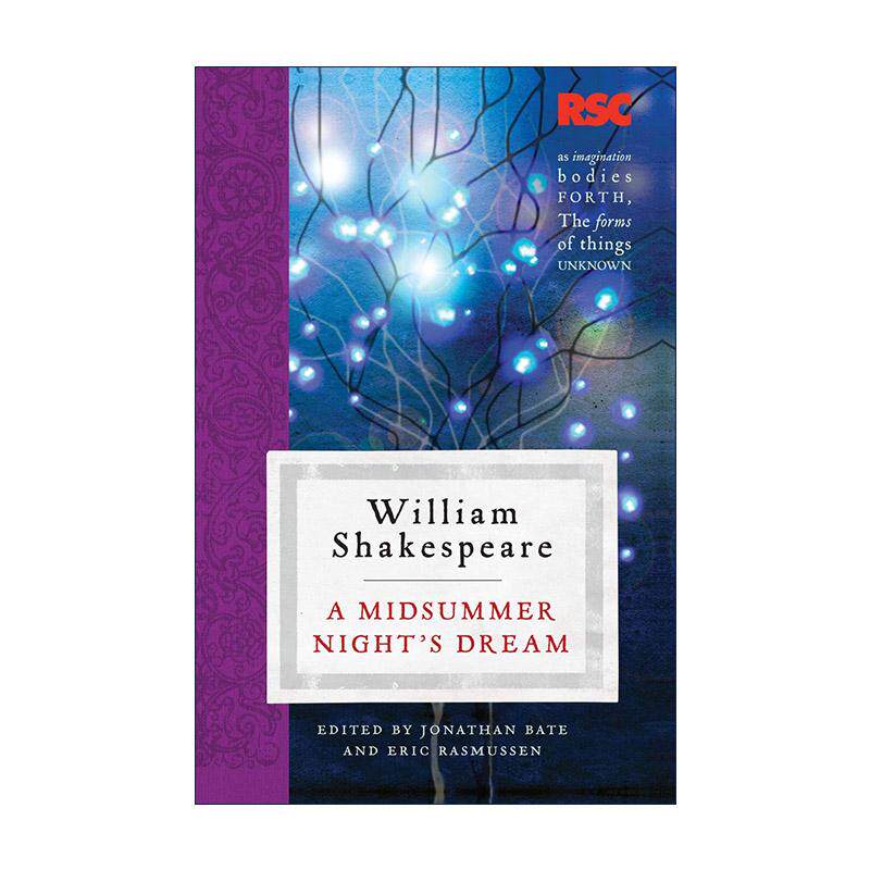 英文原版 A Midsummer Night's Dream 莎士比亚 仲夏夜之梦 英国皇莎剧团 戏剧导读版 英文版 进口英语原版书籍