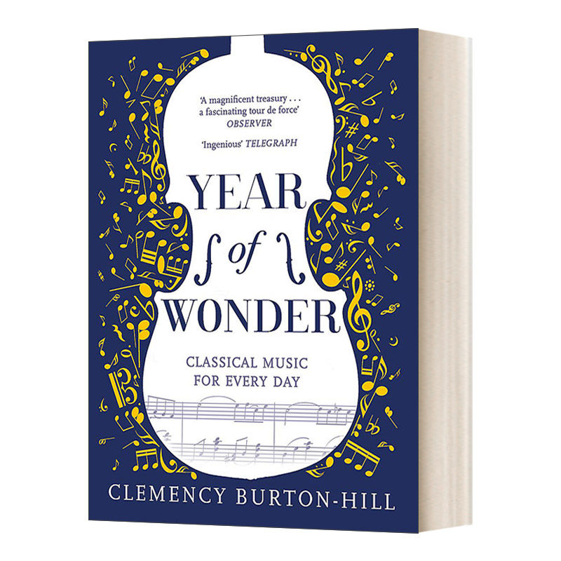 英文原版 YEAR OF WONDER Classical Music for Every Day 奇遇之年 每天一首古典音乐 英文版 进口英语原版书籍