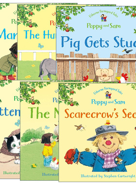 英文原版 Farmyard Tales Poppy and Sam 农场故事系列6册 儿童启蒙故事书 英文版 进口英语原版书籍