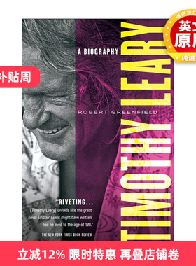 英文原版 Timothy Leary 蒂莫西利里 传记 英文版 进口英语原版书籍