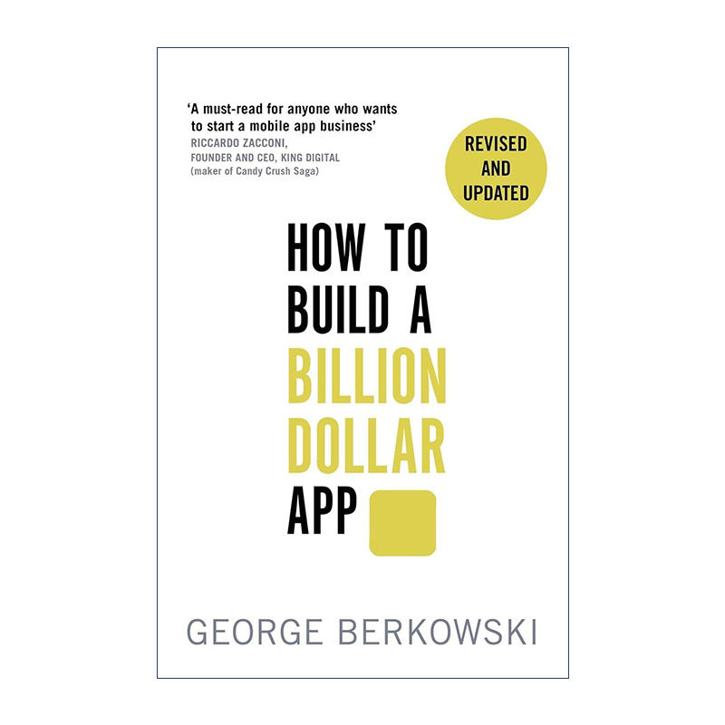 英文原版 How to Build a Billion Dollar App 如何创造价值10亿美元的应用程序 英文版 进口英语原版书籍