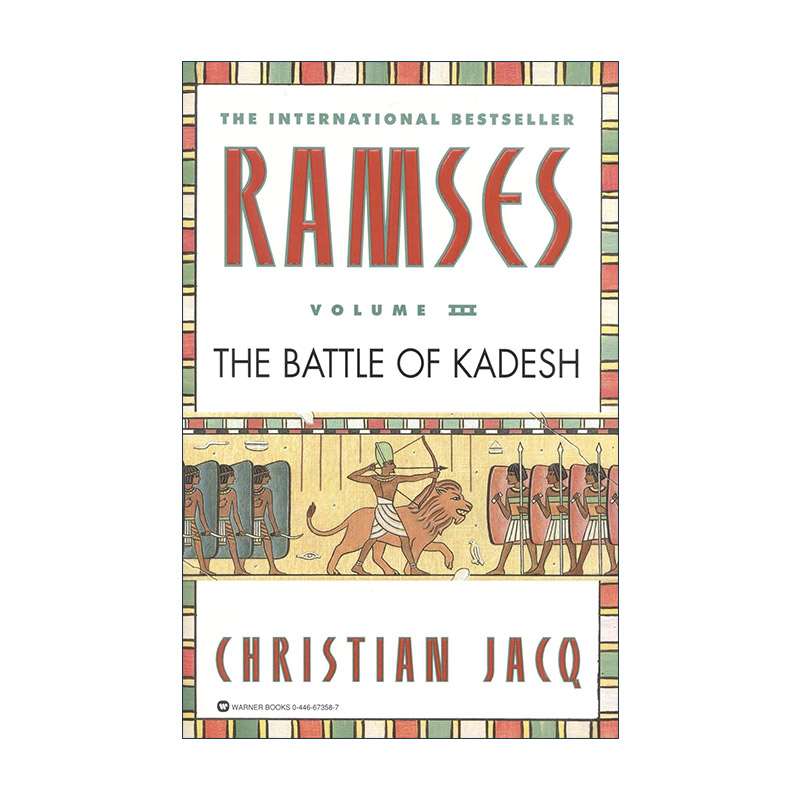 英文原版 Ramses Volume III 卡叠什战役 拉美西斯五部曲之三 克里斯蒂安·贾克 英文版 进口英语原版书籍