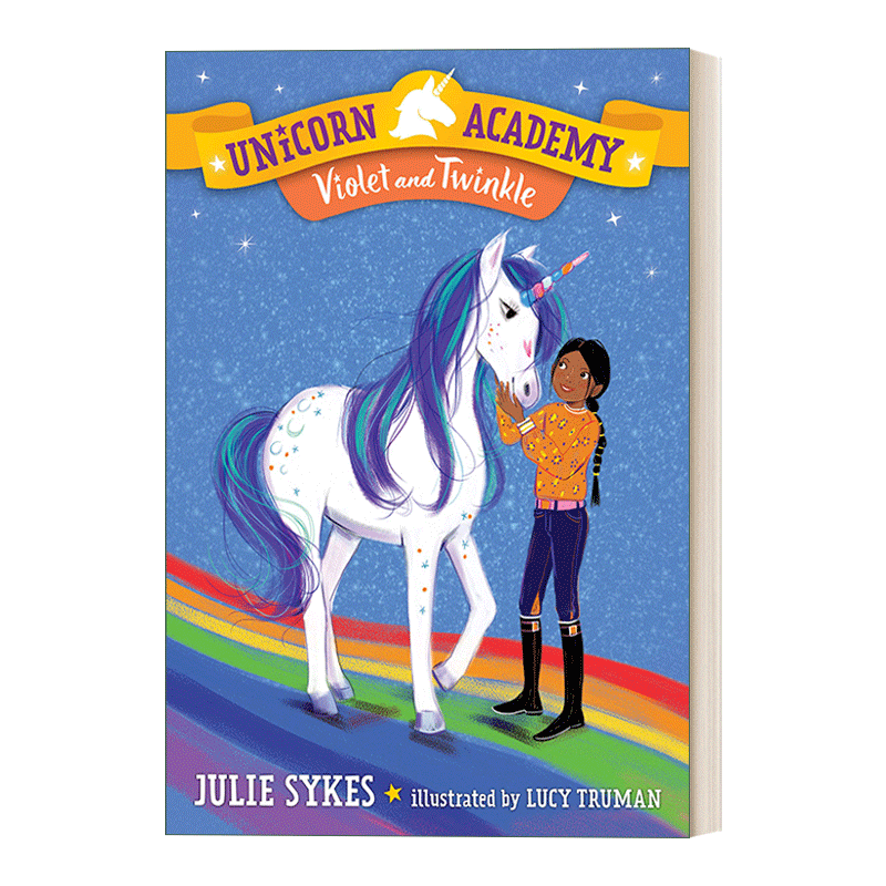 英文原版 Unicorn Academy 11 Violet and Twinkle 独角兽学院系列11 儿童章节桥梁故事书 Lucy Truman 英文版 进口英语原版书籍