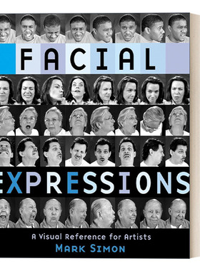 英文原版 Facial Expressions 面部表情大全 Mark Simon 英文版 进口英语原版书籍