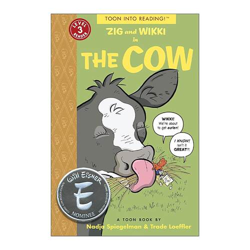英文原版 Zig and Wikki in The Cow TOON Level 3 齐格和维基系列 牛 儿童漫画绘本 Nadja Spiegelman 英文版 进口英语原版书籍