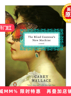 英文原版 The Blind Contessa's New Machine 盲眼女伯爵的打字机 历史小说 Carey Wallace 英文版 进口英语原版书籍