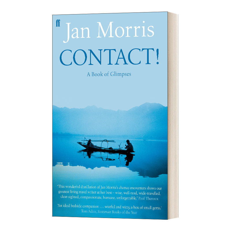 英文原版小说 contact 接触 一本邂逅之书 简·莫里斯 jan morris