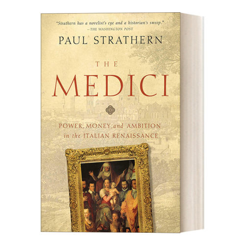 英文原版 The Medici 美第奇家族 欧洲强大家族缔造权力与财富的故事 英文版 进口英语原版书籍