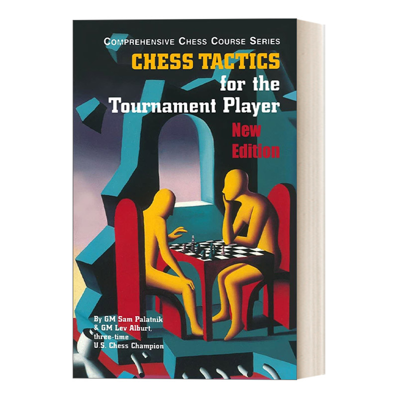 英文原版 Chess Tactics for the Tournament Player 写给国际象棋比赛选手的战术 第三版 英文版 进口英语原版书籍
