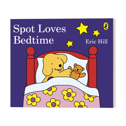 英文原版绘本 Spot Loves Bedtime 小玻的睡前故事 纸板书 英文版 进口英语原版书籍