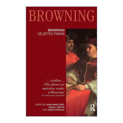 英文原版 Robert Browning Selected Poems 罗伯特布朗宁 诗选 英文版 进口英语原版书籍