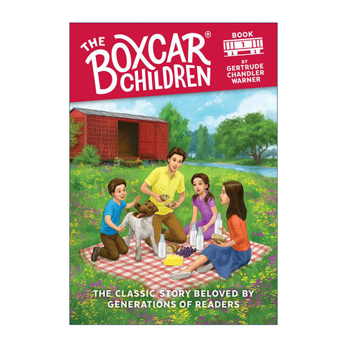 英文原版 The Boxcar Children Boxcar Children Mysteries #1 棚车少年1 儿童侦探推理小说 英文版 进口英语原版书籍