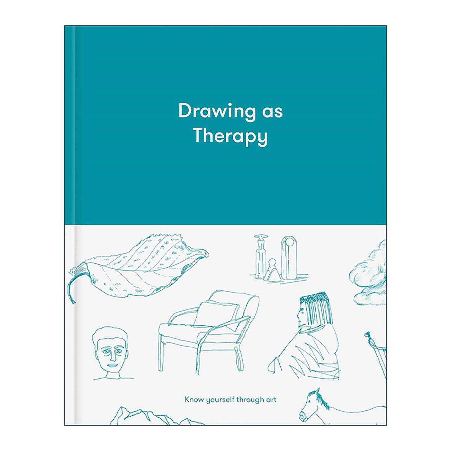 英文原版 Drawing as Therapy 绘画疗法 通过艺术认识自我 精装 人生学校系列 英文版 进口英语原版书籍