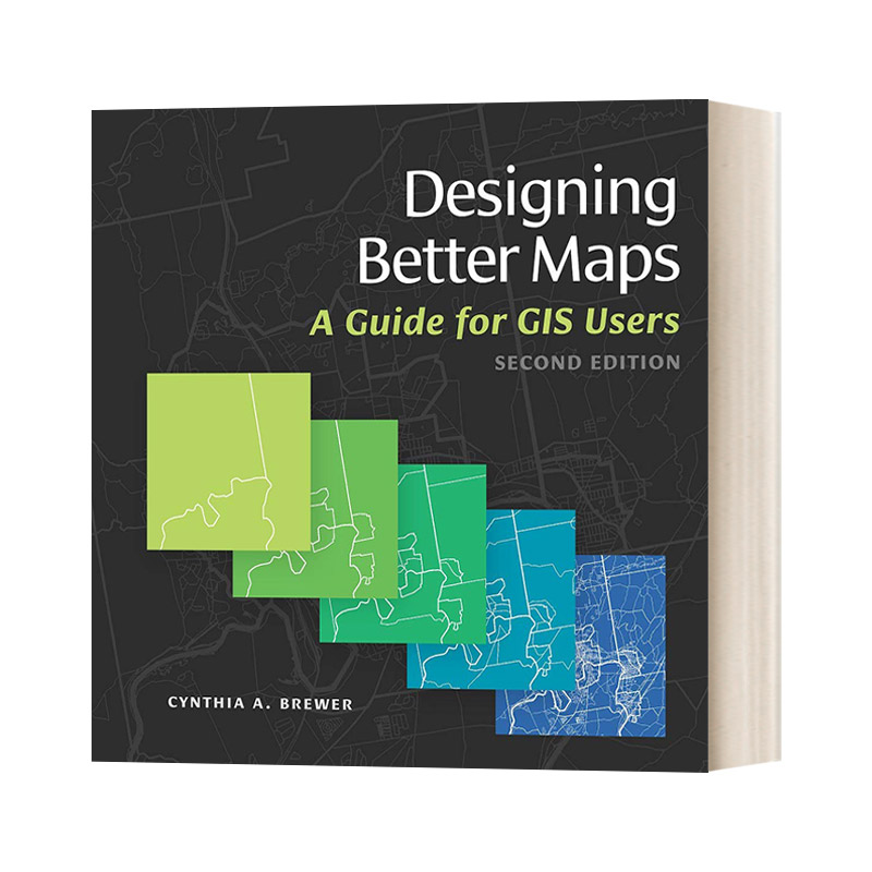 英文原版 Designing Better Maps 设计更优秀地图 英文版 进口英语原版书籍 书籍/杂志/报纸 科学技术类原版书 原图主图