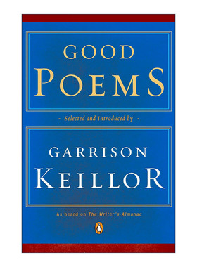 英文原版 Good Poems 好诗选集 Garrison Keillor 英文版 进口英语原版书籍