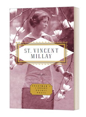 英文原版 Poems Edna St Vincent Millay 埃德娜·圣·文森特·米莱诗歌选集 Everyman精装版 英文版 进口英语原版书籍