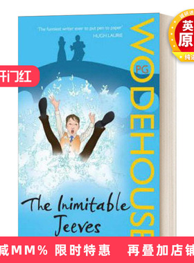 英文原版小说 The Inimitable Jeeves 万能管家吉夫斯系列 无与伦比的吉夫斯 英文版 进口英语原版书籍