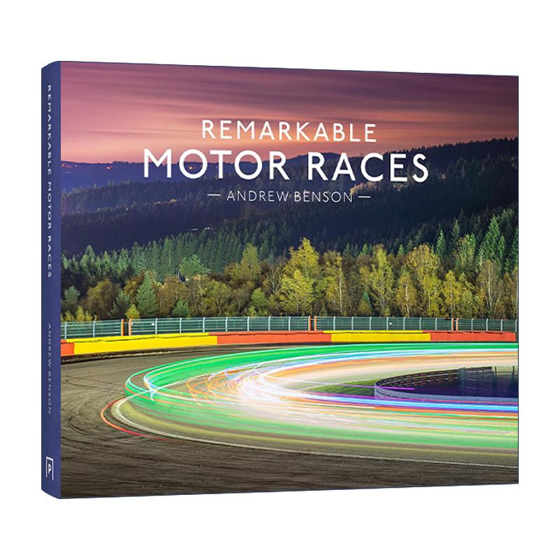 英文原版 Remarkable Motor Races 非凡汽车比赛 F1纳斯卡等汽车赛事插图指南 精装 英文版 进口英语原版书籍