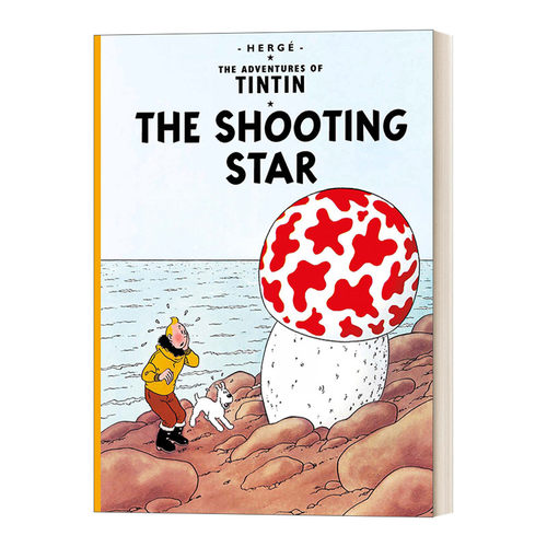 英文原版 The Shooting Star 丁丁历险记之神秘的流星 英版 The Adventures Of Tintin 英文版 进口英语原版书籍