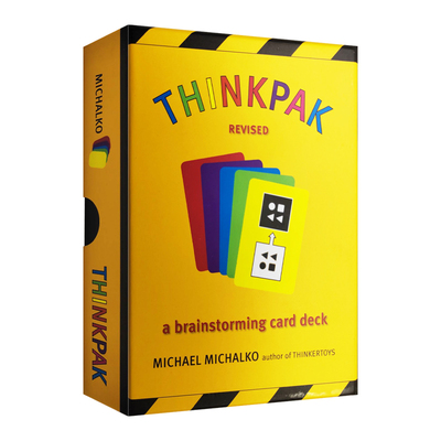 英文原版 Thinkpak A Brainstorming Card Deck 头脑风暴卡片 Michael Michalko 米哈尔科商业创意全攻略配套 英文版 进口英语书籍