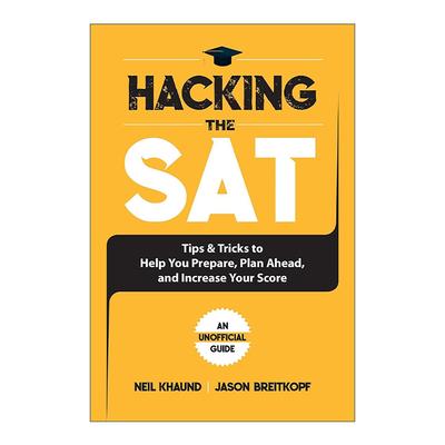 英文原版 Hacking the SAT 破解SAT技巧 助你准备计划 提高分数 英文版 进口英语原版书籍