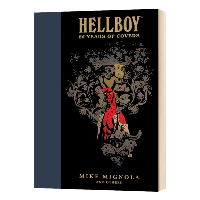 地狱男爵 25年海报漫画艺术设计设定集画册 英文原版 Hellboy 25 Years of Covers 黑马漫画 精装 地狱小子 英文版进口英语书籍