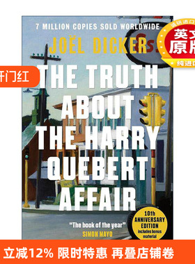英文原版 The Truth About the Harry Quebert Affair 哈里·戈贝尔事件的真相 悬疑推理小说 英文版 进口英语原版书籍