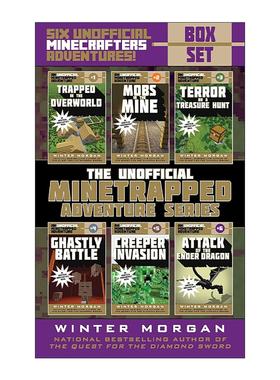 英文原版 The Unofficial Minetrapped Adventure Series Box Set 我的世界 冒险小说 6册盒装 英文版 进口英语原版书籍
