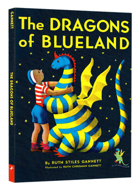 我爸爸的小飞龙3 英文原版 The Dragons of Blueland 纽伯瑞奖作者 英文版儿童桥梁章节小说 进口原版中小学英语课外阅读书籍