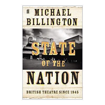英文原版 State of the Nation 国情戏剧 二战后的英国戏剧发展史 Michael Billington 英文版 进口英语原版书籍