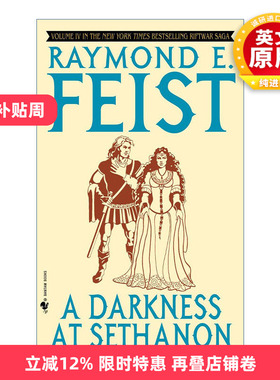 英文原版 A Darkness at Sethanon Riftwar Cycle The Riftwar Saga 04 黑暗的真相 魔法圣战系列4 时空裂隙之战 奇幻小说