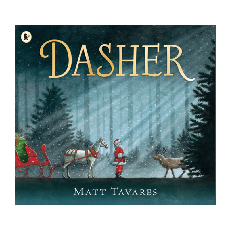 英文原版 Dasher 一只勇敢的小牝鹿如何永远地改变了圣诞节 英文版 进口英语原版书籍