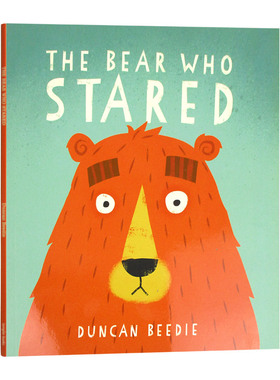 盯盯熊 英文原版绘本 The Bear Who Stared 胆小的熊 亲子绘本 低幼童书 环保意识培养 英文版进口原版英语书籍儿童全英语书