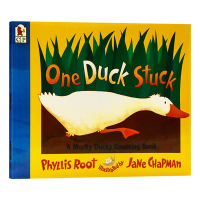 英文原版 One Duck Stuck 陷入泥坑的鸭子 1-3岁儿童数学启蒙绘本 Phyllis Root 插画Jane Chapman 英文版 进口英语原版书籍