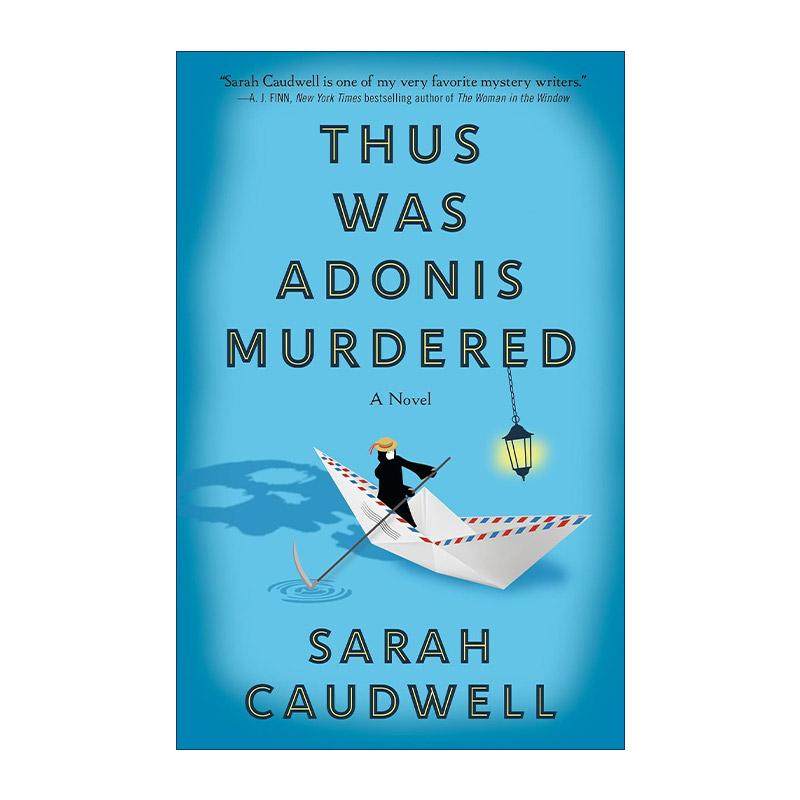 英文原版 Thus Was Adonis Murdered  就这样 阿多尼斯 推理小说 Sarah Caudwell 英文版 进口英语原版书籍