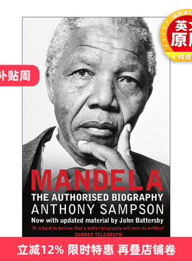 英文原版 Mandela the Authorised Biography 曼德拉传 安东尼?桑普森 英文版 进口英语原版书籍