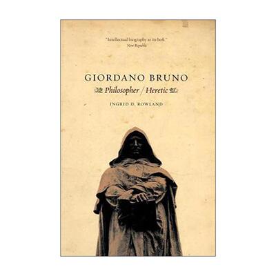 英文原版 Giordano Bruno 乔尔丹诺·布鲁诺传 哲学家还是异端 论原因 本原与太一作者 英文版 进口英语原版书籍