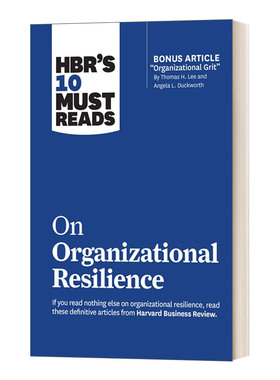 英文原版 HBR's 10 Must Reads on Organizational Resilience 哈佛商业评论关于组织弹性的10篇必读文章 英文版 进口英语原版书籍
